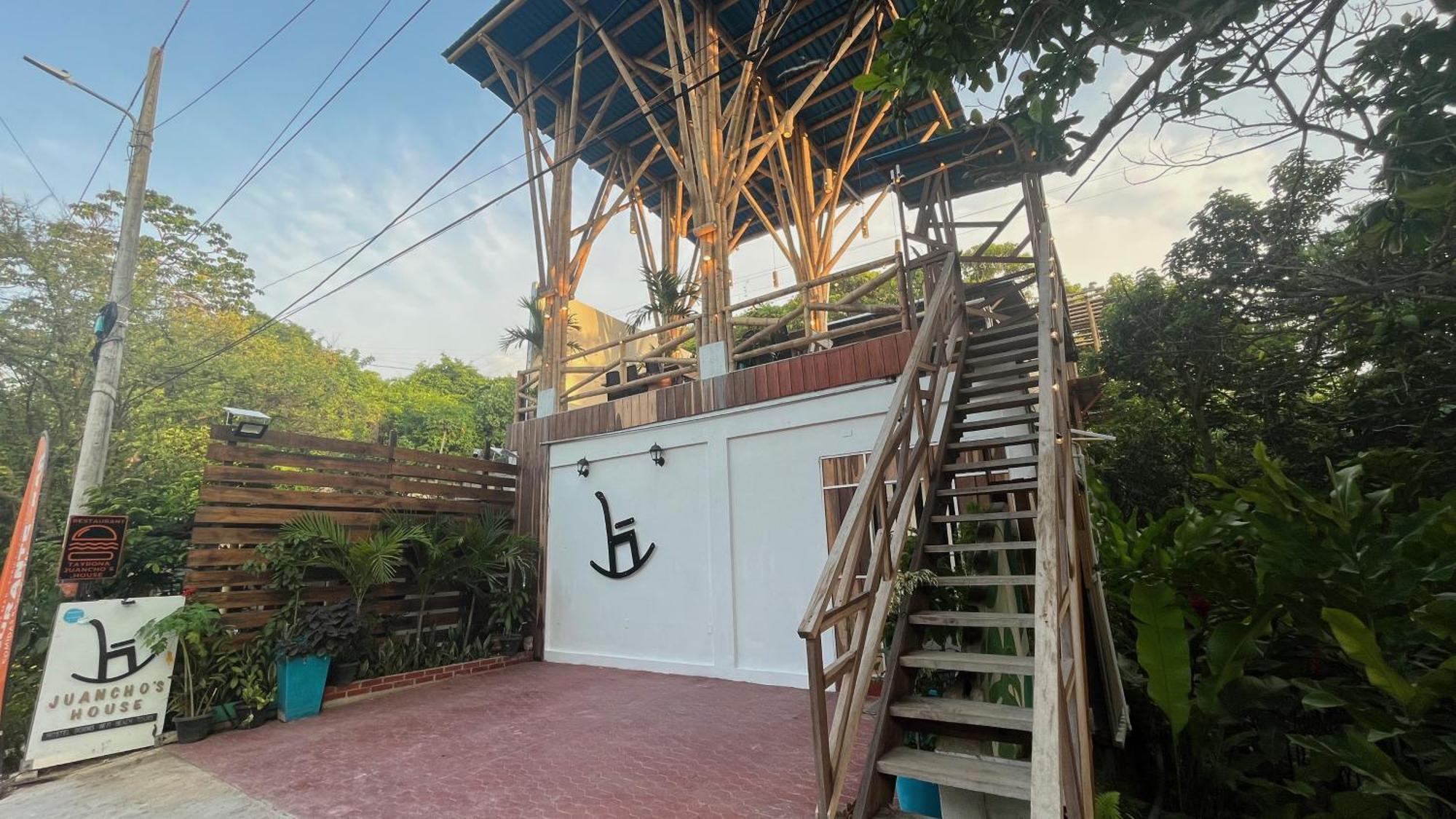 Tayrona Juancho'S House Hostel & Coworking Лос-Наранхос Экстерьер фото
